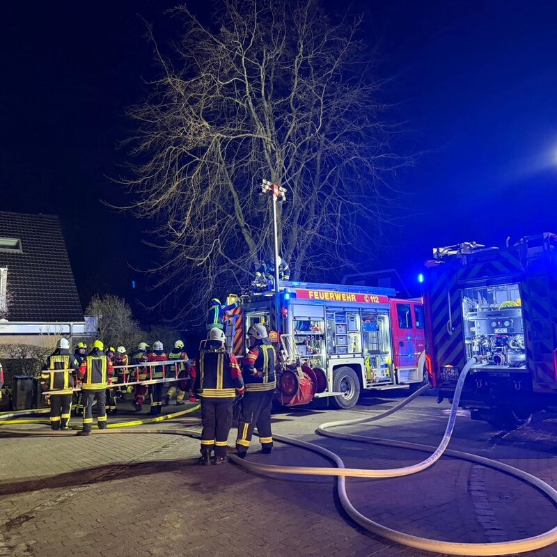Scharbeutz Aktuelles 01.04.2026 Feuer in Sierksdorf