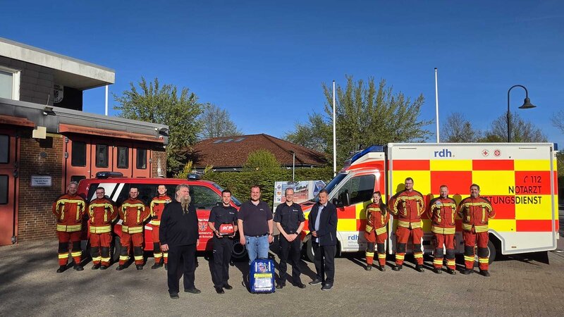 Schharbeutz Aktuelles 01.05.2026 Gr&uuml;ndung AED-Feuerwehr 